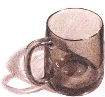 Drawing of a mug